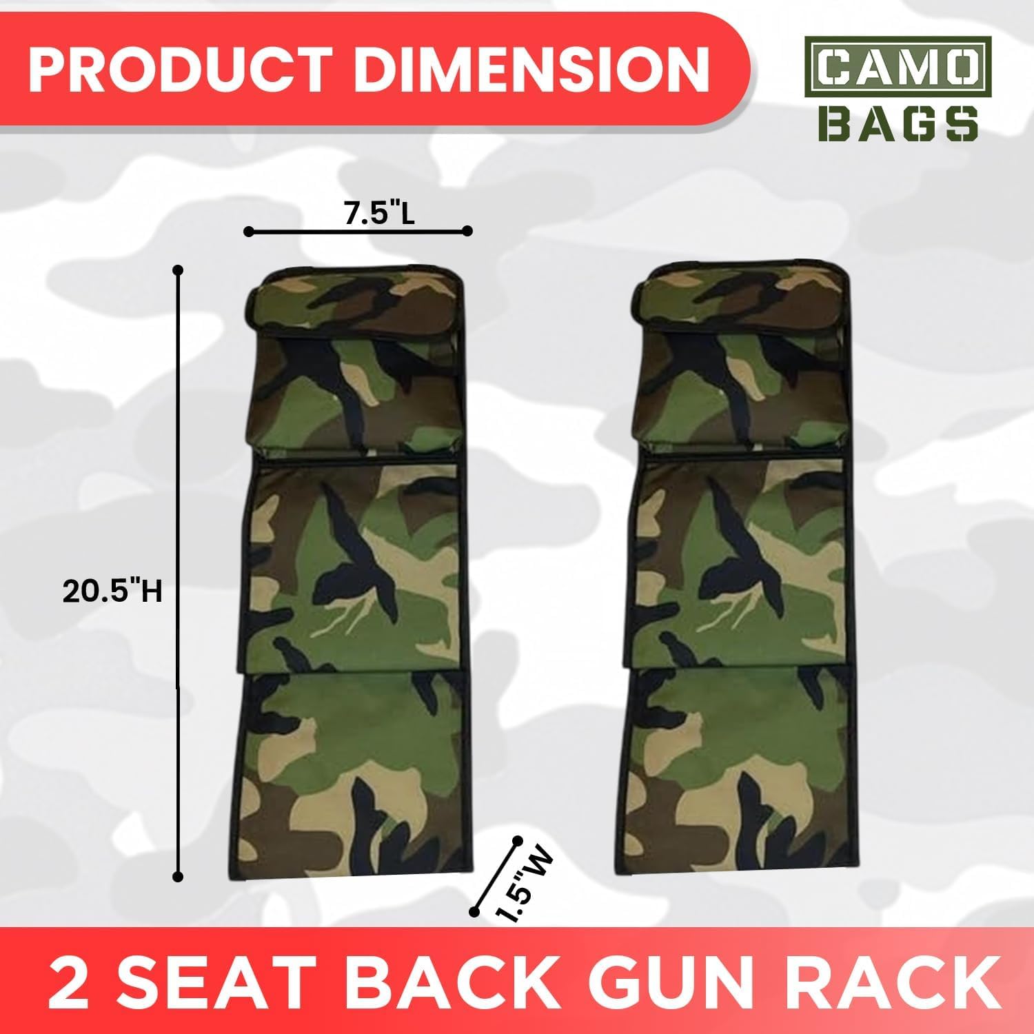 Seat Back Gun Rack Organizer - Image 9