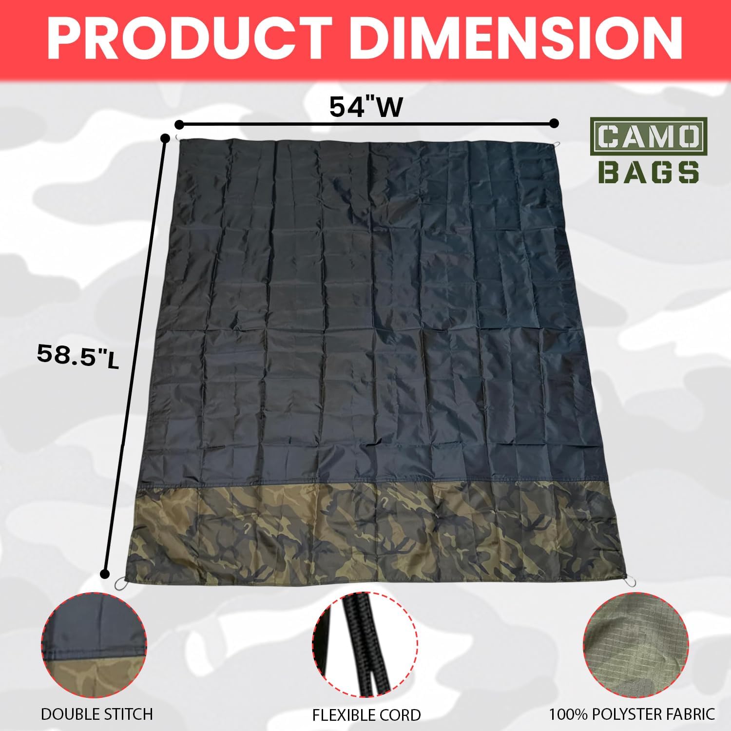 Palm Picnic Blanket - Waterproof & Foldable - Image 9