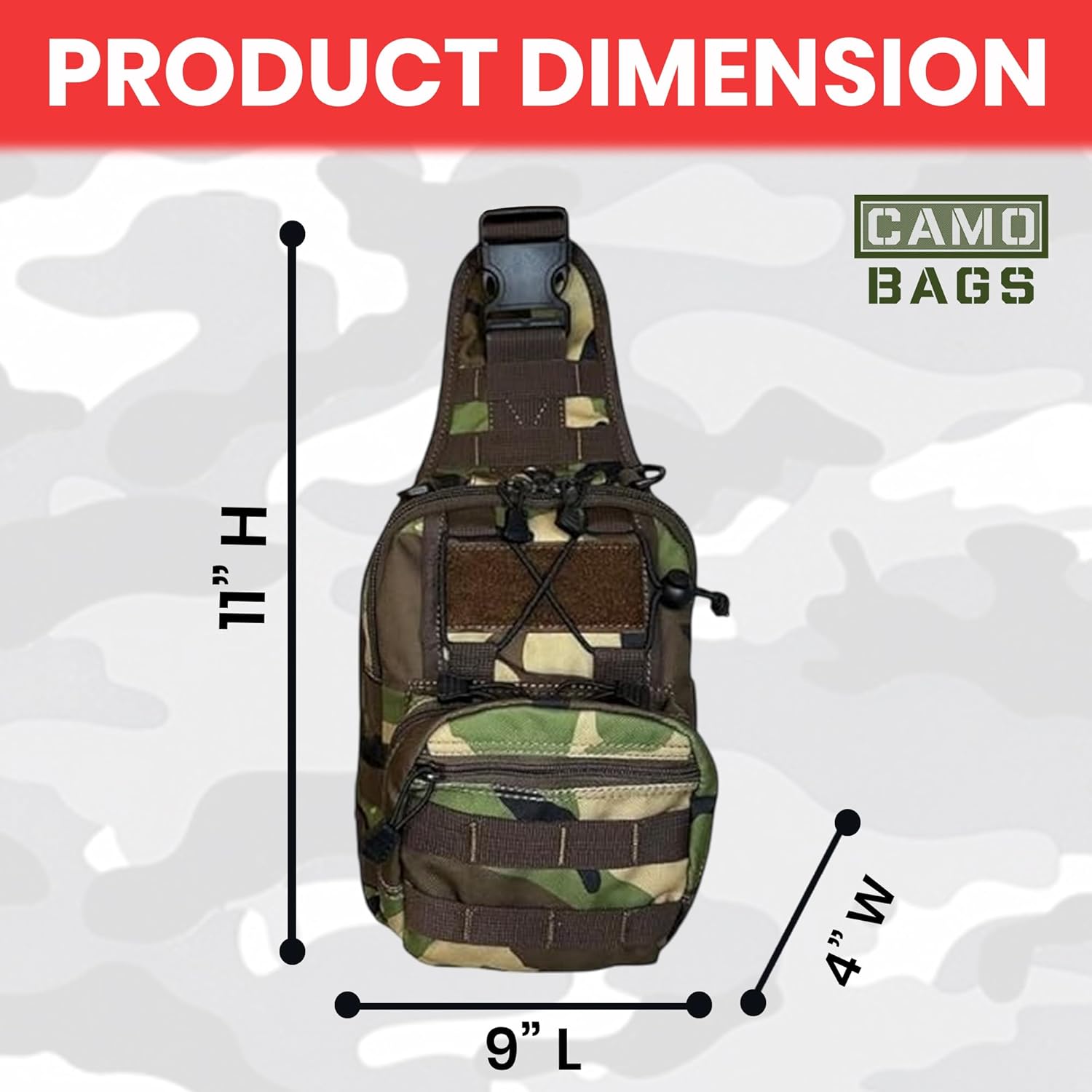 Sling Shoulder Tactical Satchel for Every Day Carry - Image 11