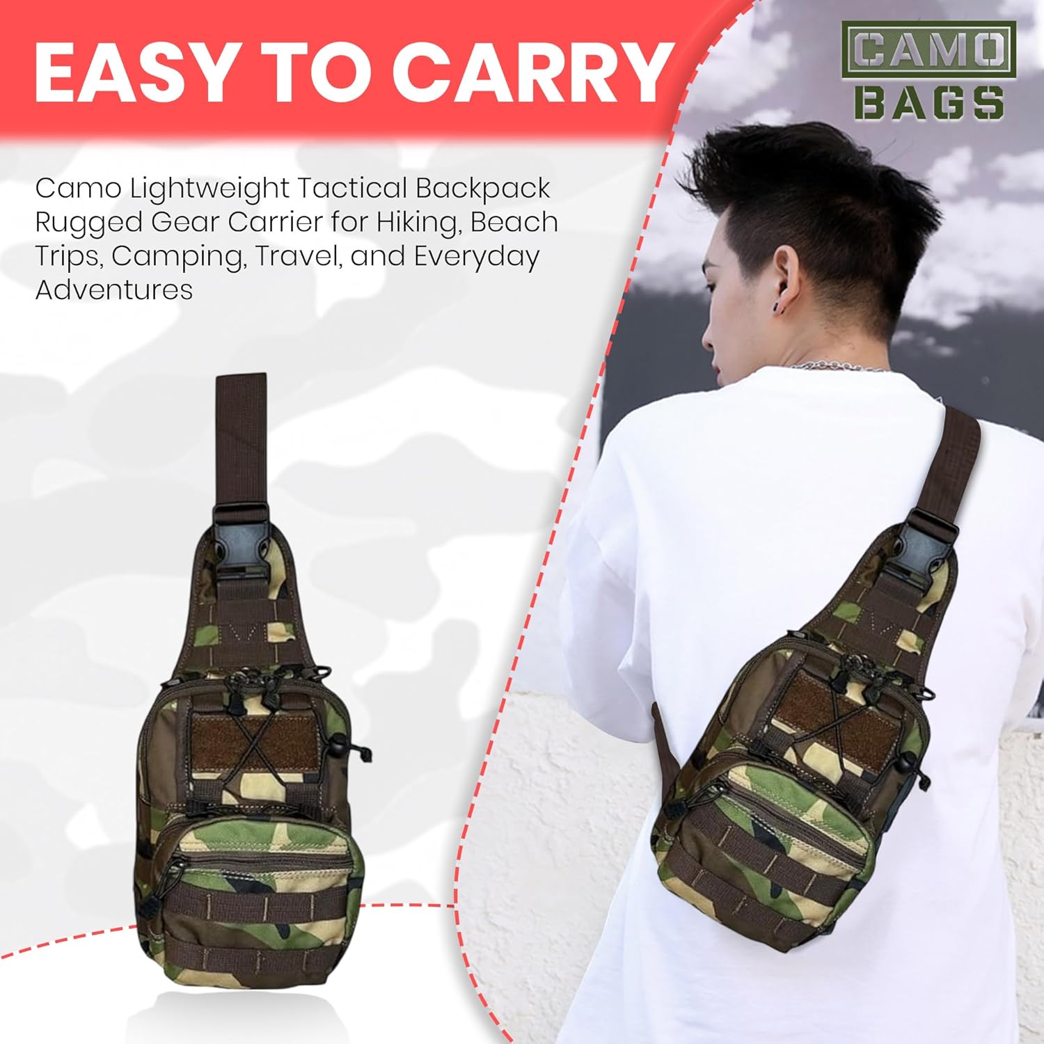 Sling Shoulder Tactical Satchel for Every Day Carry - Image 12