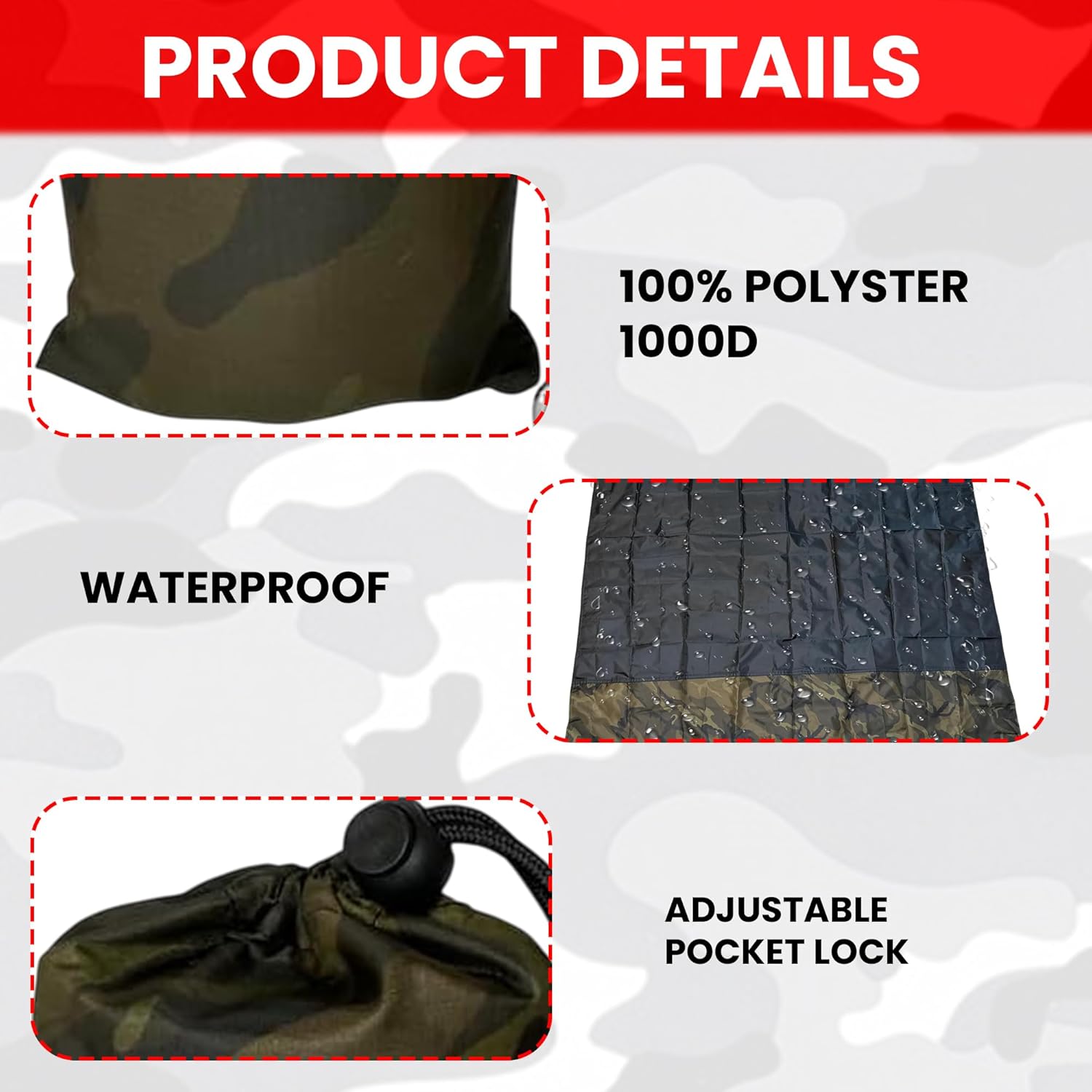 Palm Picnic Blanket - Waterproof & Foldable - Image 11