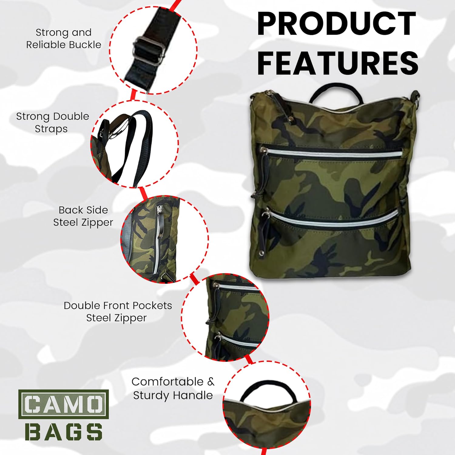 Women’s Fashion Backpack - Image 7