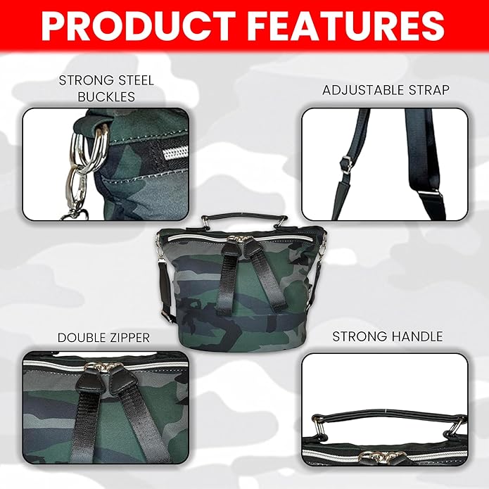 Women’s Travel Shopping Shoulder Bag - Image 10