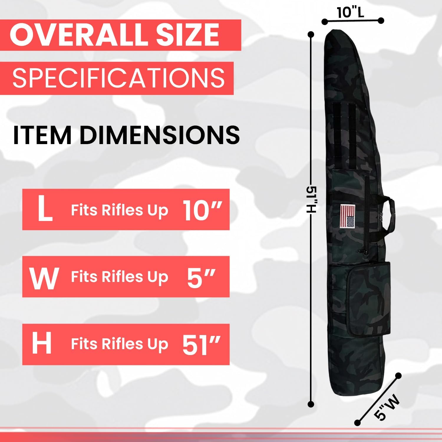 Adjustable Rifle Sling Bag - Image 10