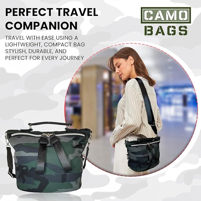 Women’s Travel Shopping Shoulder Bag - Image 11